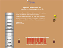 Tablet Screenshot of benzinfeuerzeugsammler.de